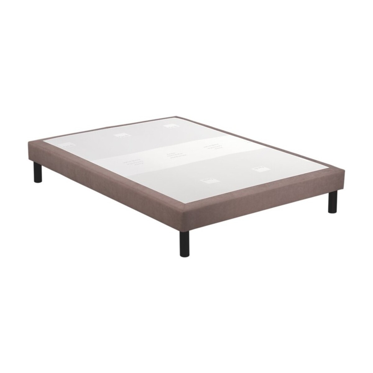 Sommier tapissier Epeda Confort Moelleux 5 Zones 200x200 avec 2 sommiers