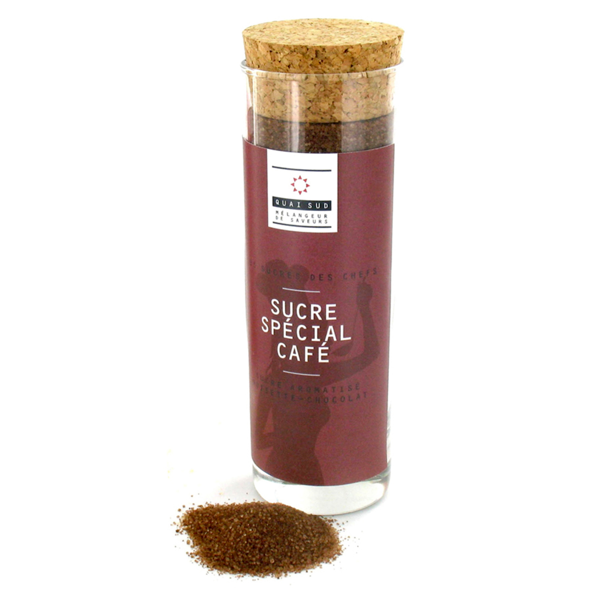 Sucre Spécial café Quai Sud étui en verre 160g