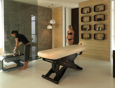 Table de Massage Spa Wood