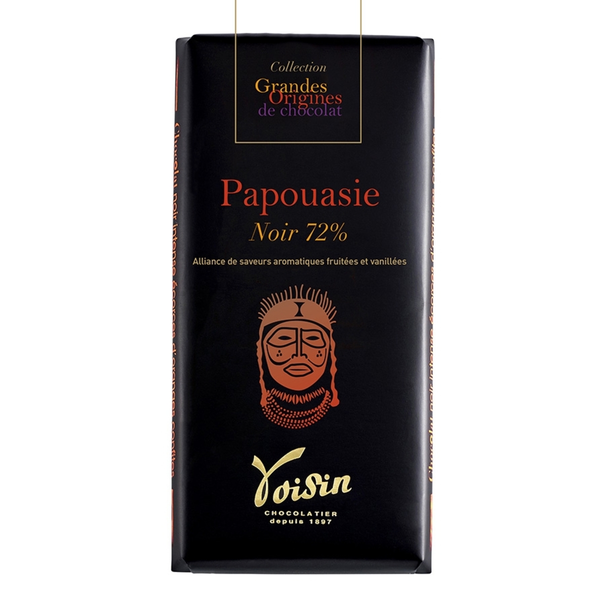Tablette chocolat grand cru Papouasie Voisin 100g