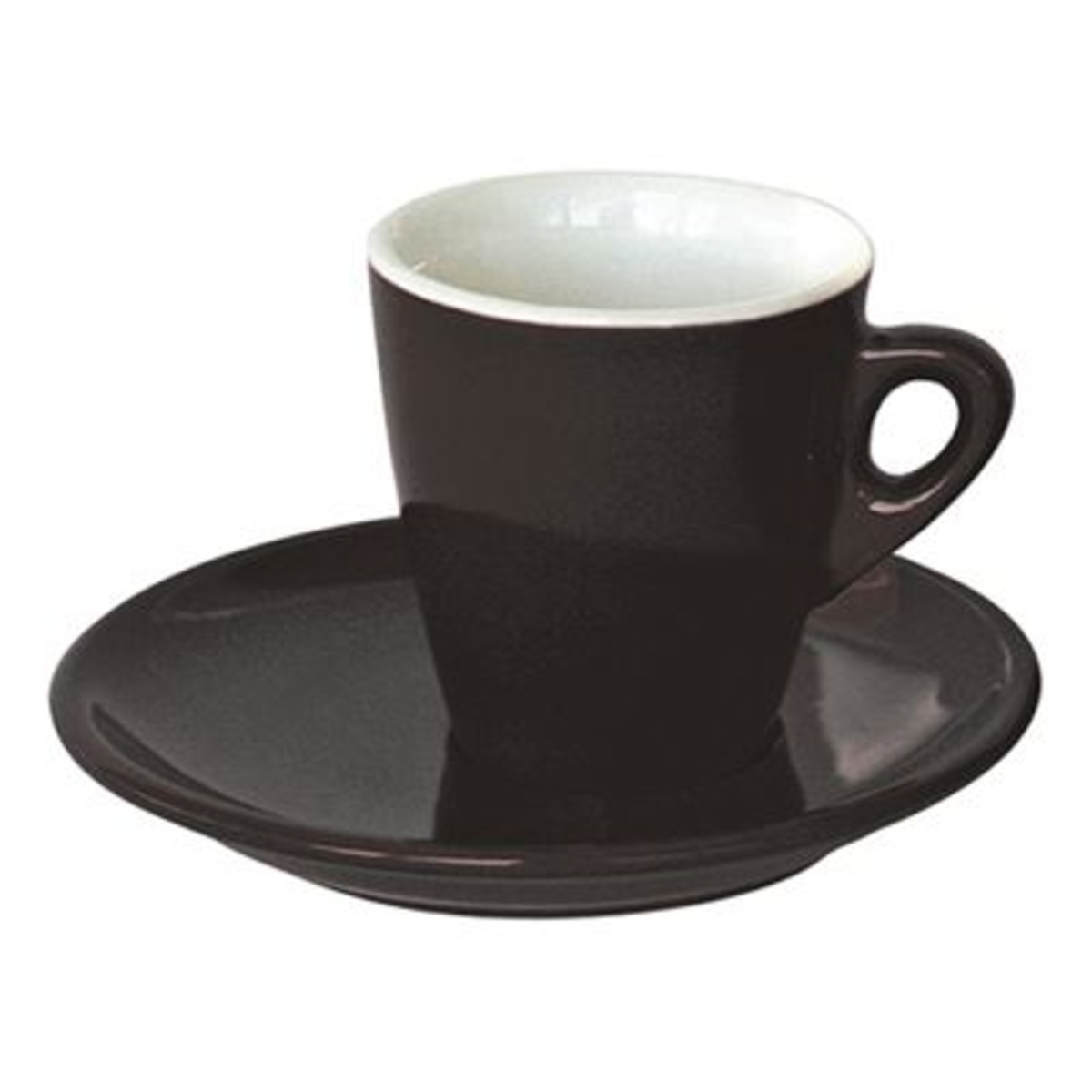 Tasse à  café Ekio porcelaine noir 7.5 cl In Situ - 50901