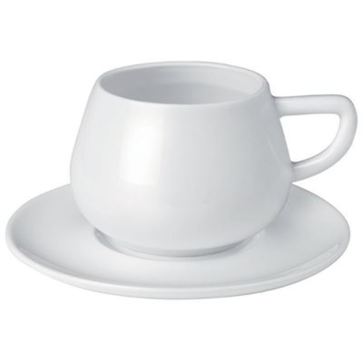 Tasse à  café porcelaine Storia blanc 18 cl