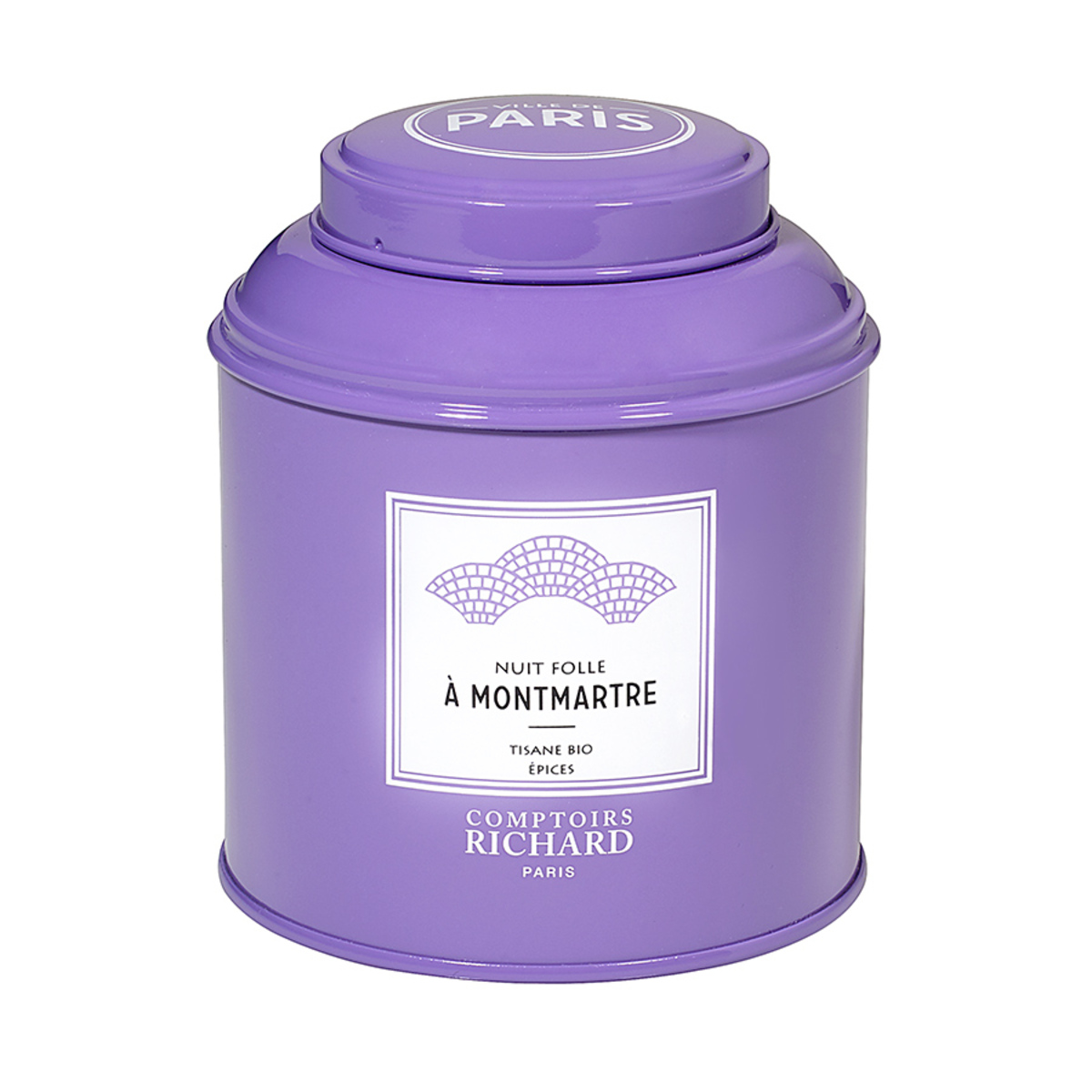 Tisane bio aux épices Nuit Folle à Montmartre ville de Paris 120g