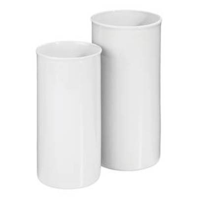 Vase, matériau porcelaine x 18,0 cm, blanc